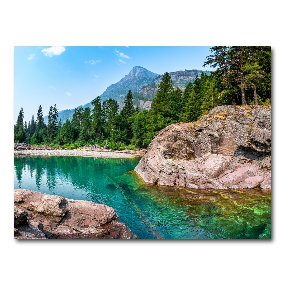 AUTO-MOCKUP WHITE | Glacier River | 1 Piece | Gallery Wrap Canvas | group=4x3