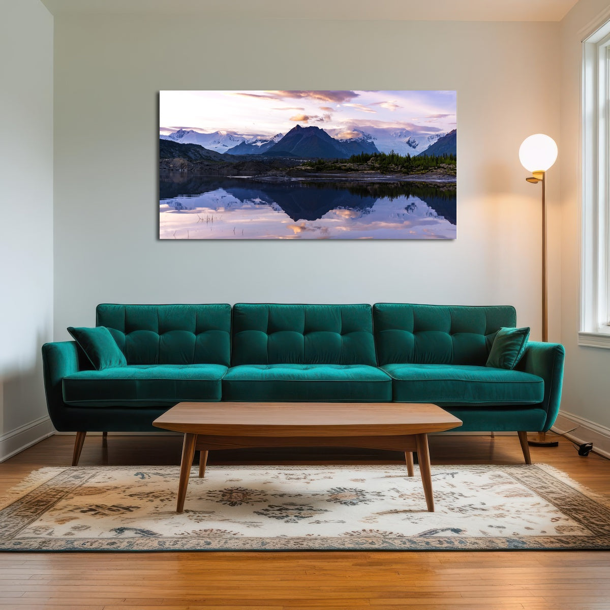 AUTO-MOCKUP ROOM | Glacier Sunset