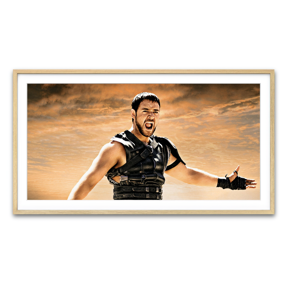 Framed Print 2x1 Natural