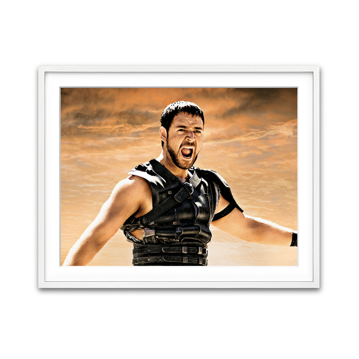 Framed Print 4x3 White