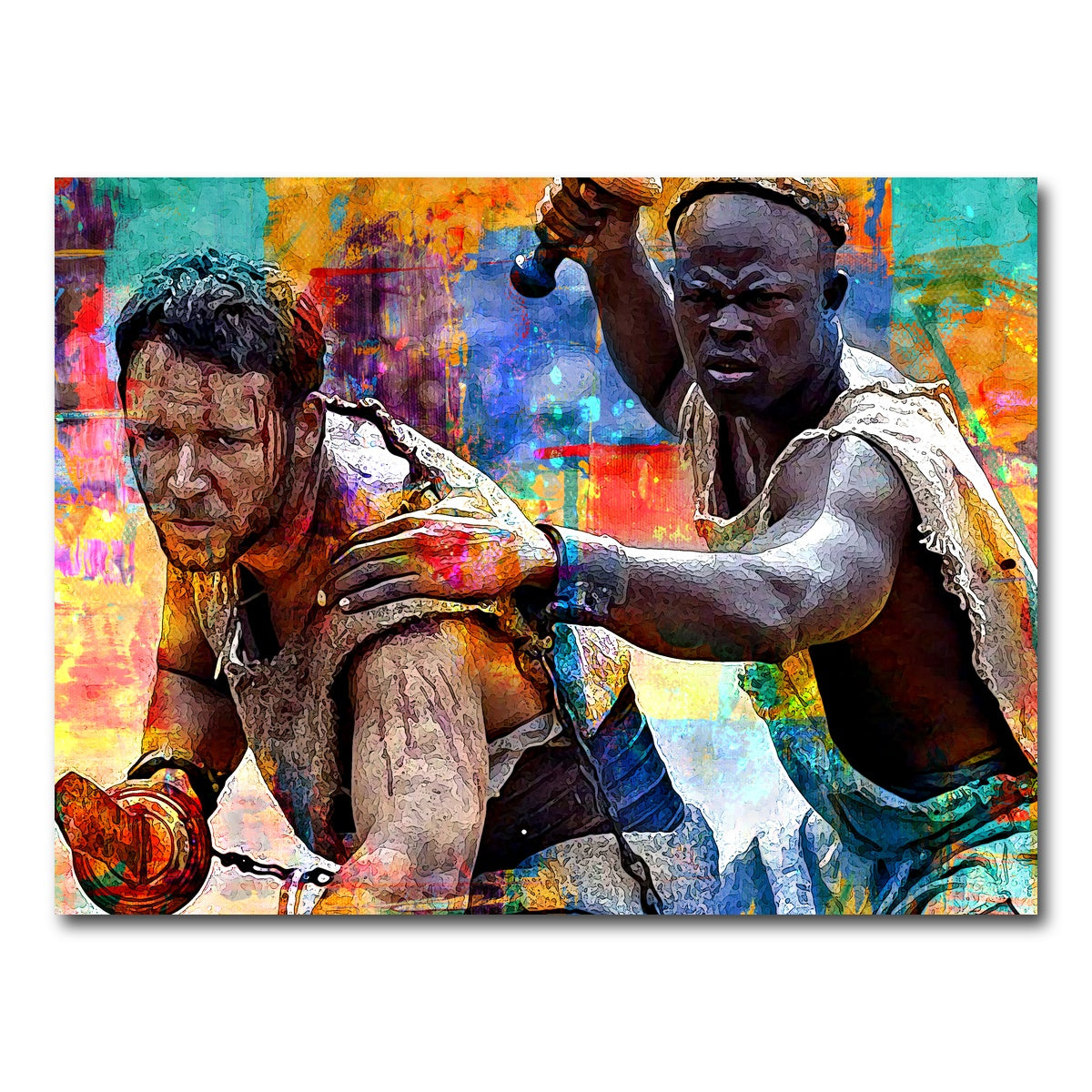 AUTO-MOCKUP WHITE | Gladiators | 1 Piece | Gallery Wrap Canvas | group=4x3