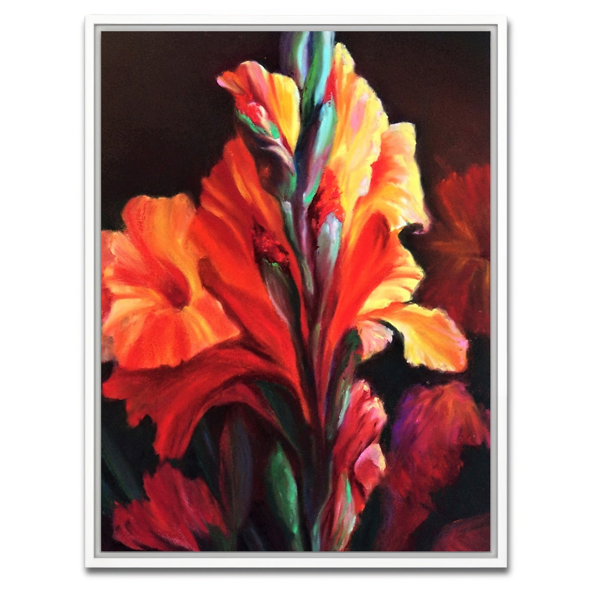 AUTO-MOCKUP WHITE | Glads | 1 Piece | White Framed Canvas | group=3x4