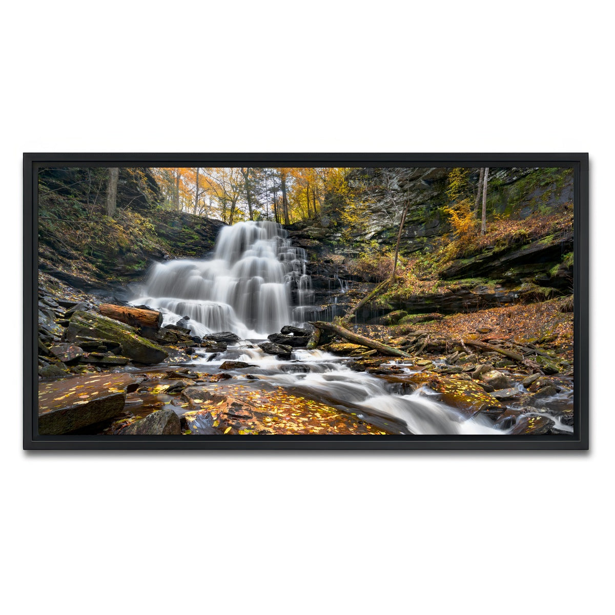 AUTO-MOCKUP WHITE | Glass Half Full | 1 Piece | Black Framed Canvas | group=2x1
