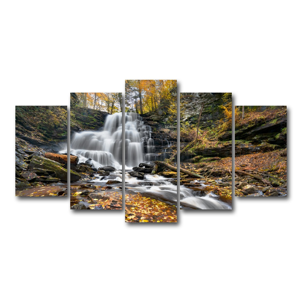 AUTO-MOCKUP WHITE | Glass Half Full | 5 Piece | Gallery Wrap Canvas | group=5_normal