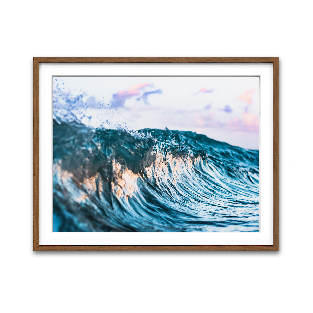 Framed Print 4x3 Walnut