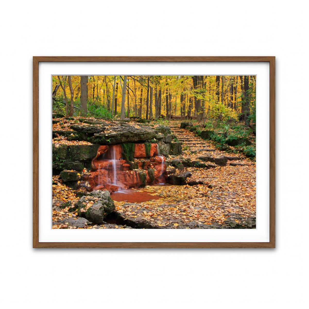 Framed Print 4x3 Walnut