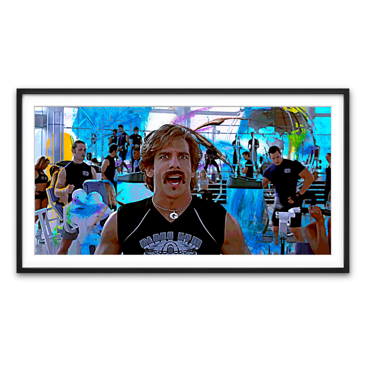 Framed Print 2x1 Black