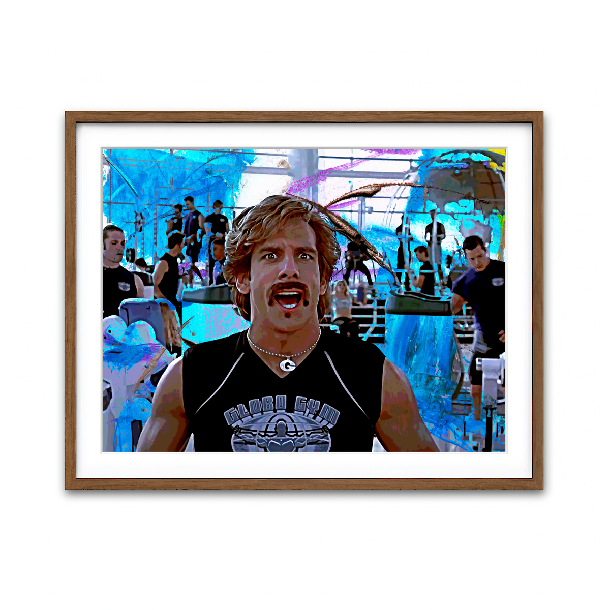 Framed Print 4x3 Walnut