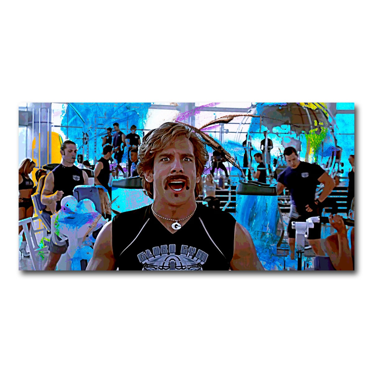 AUTO-MOCKUP WHITE | Globo Gym | 1 Piece | Gallery Wrap Canvas | group=2x1