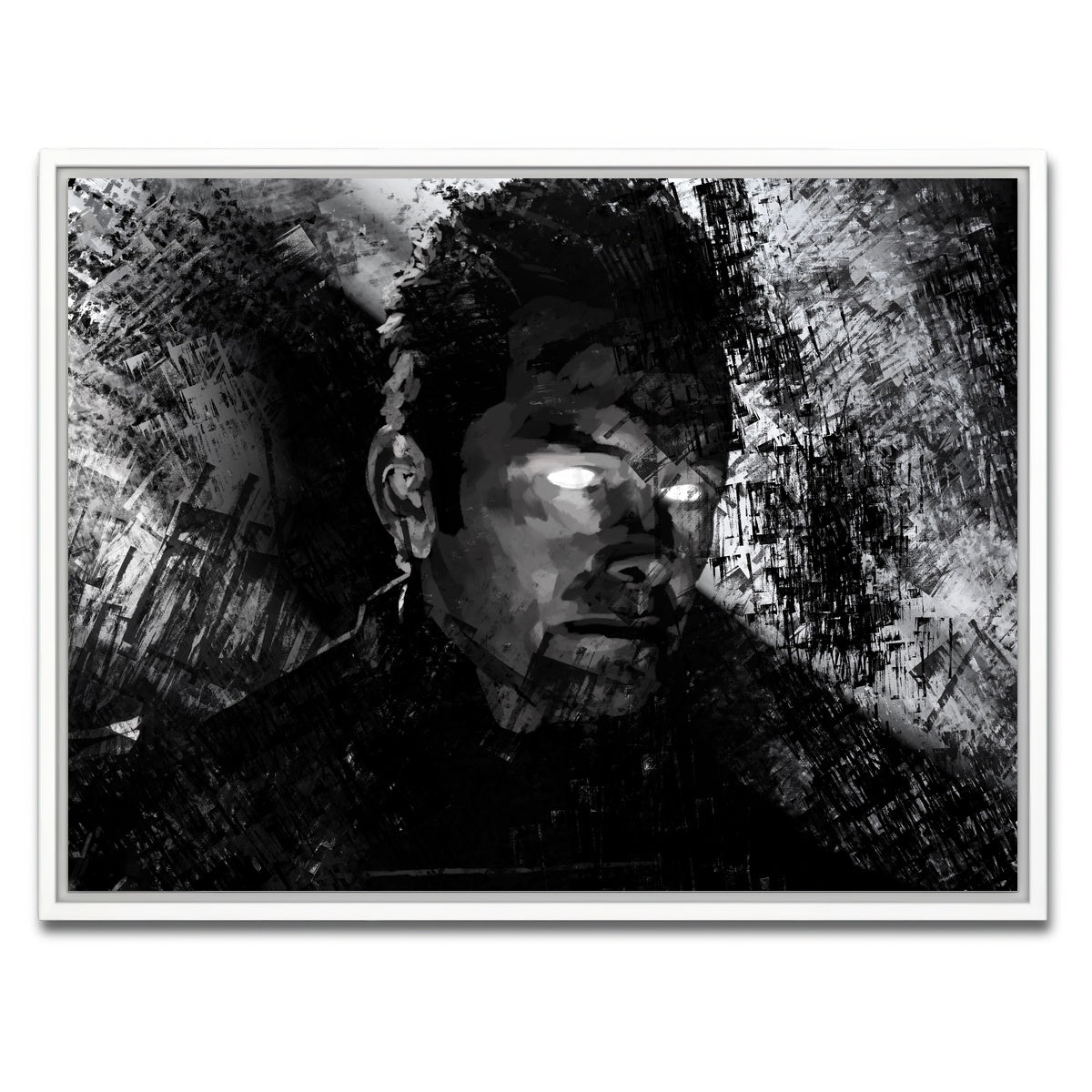 AUTO-MOCKUP WHITE | Glow | 1 Piece | White Framed Canvas | group=4x3