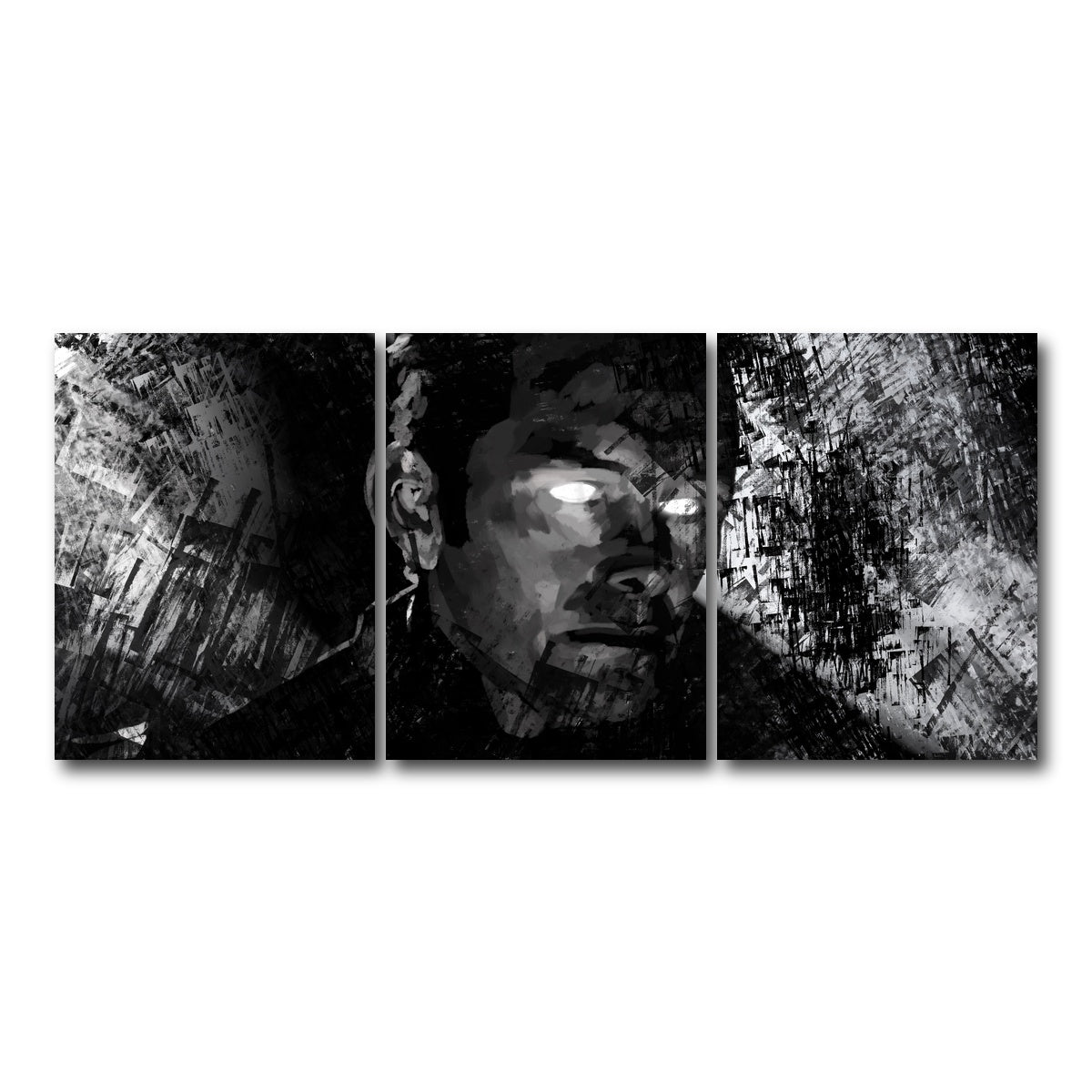 AUTO-MOCKUP WHITE | Glow | 3 Piece | Gallery Wrap Canvas | group=18x24