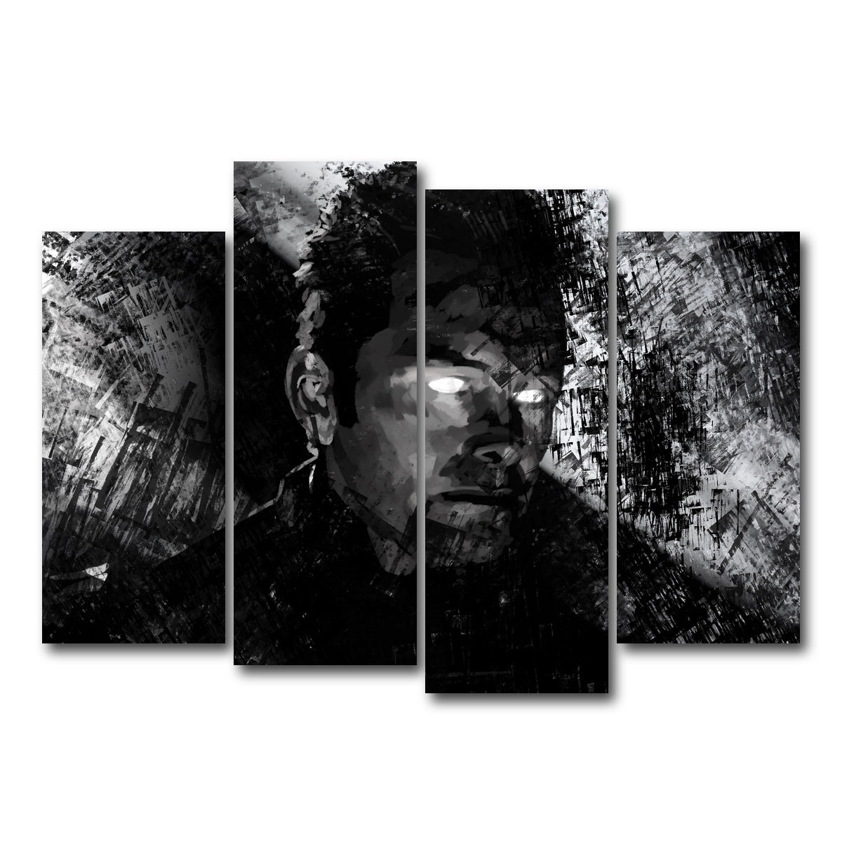 AUTO-MOCKUP WHITE | Glow | 4 Piece | Gallery Wrap Canvas | group=4_normal