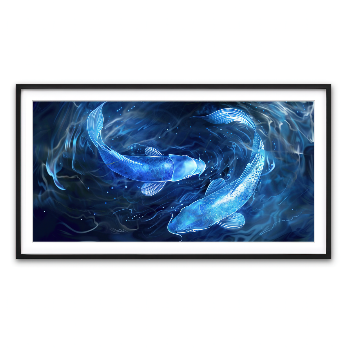 Framed Print 2x1 Black