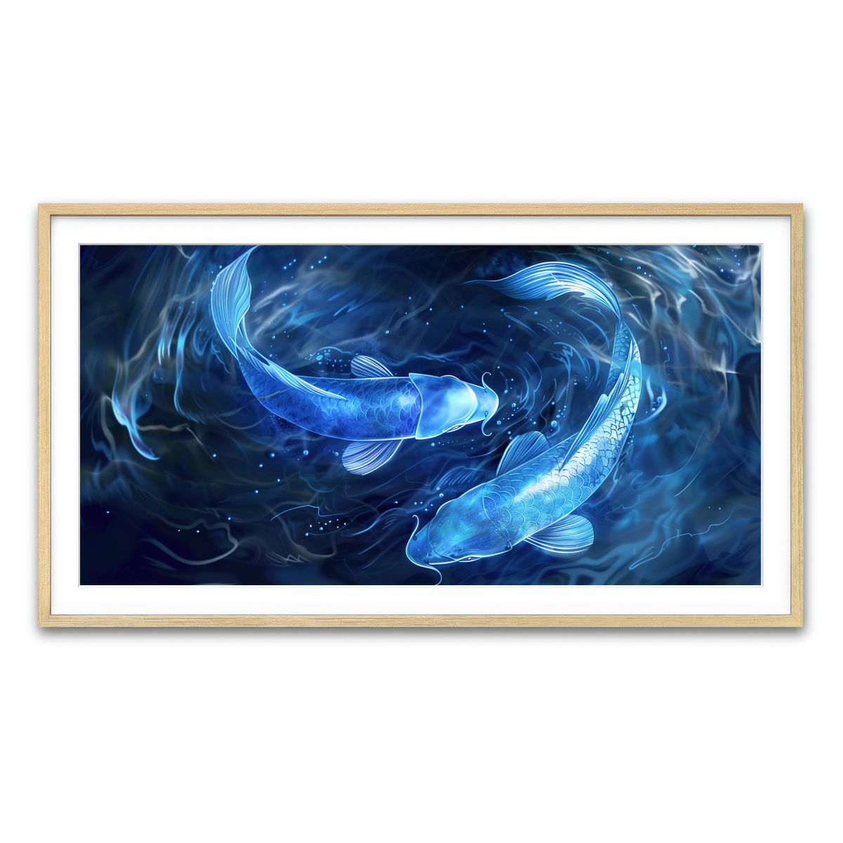 Framed Print 2x1 Natural