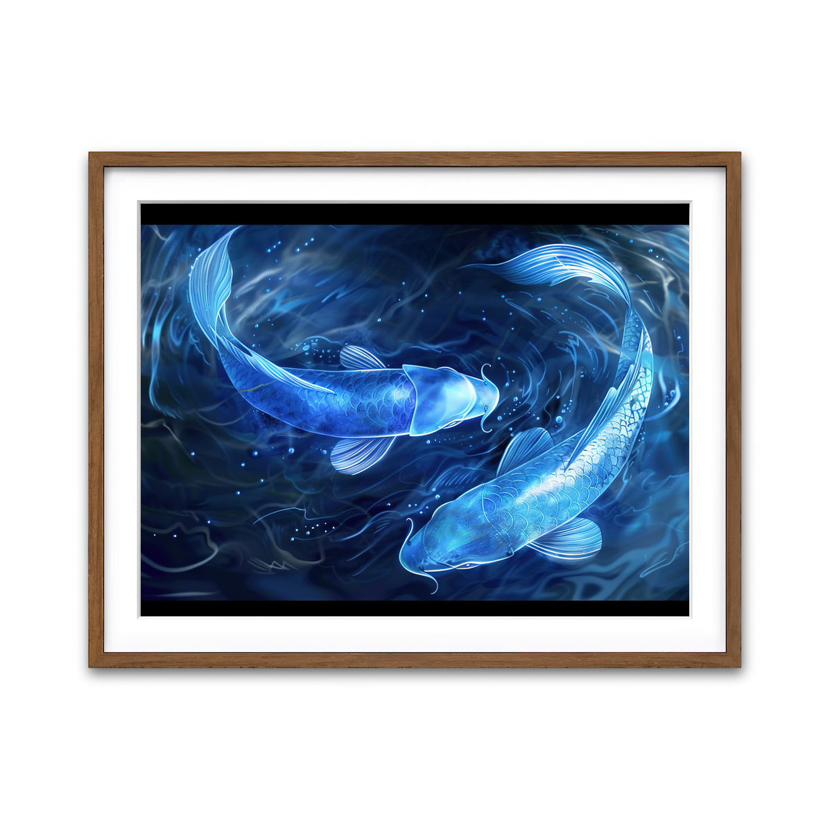 Framed Print 4x3 Walnut