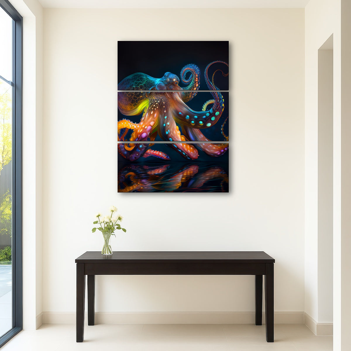 AUTO-MOCKUP ROOM | Glowing Octopus