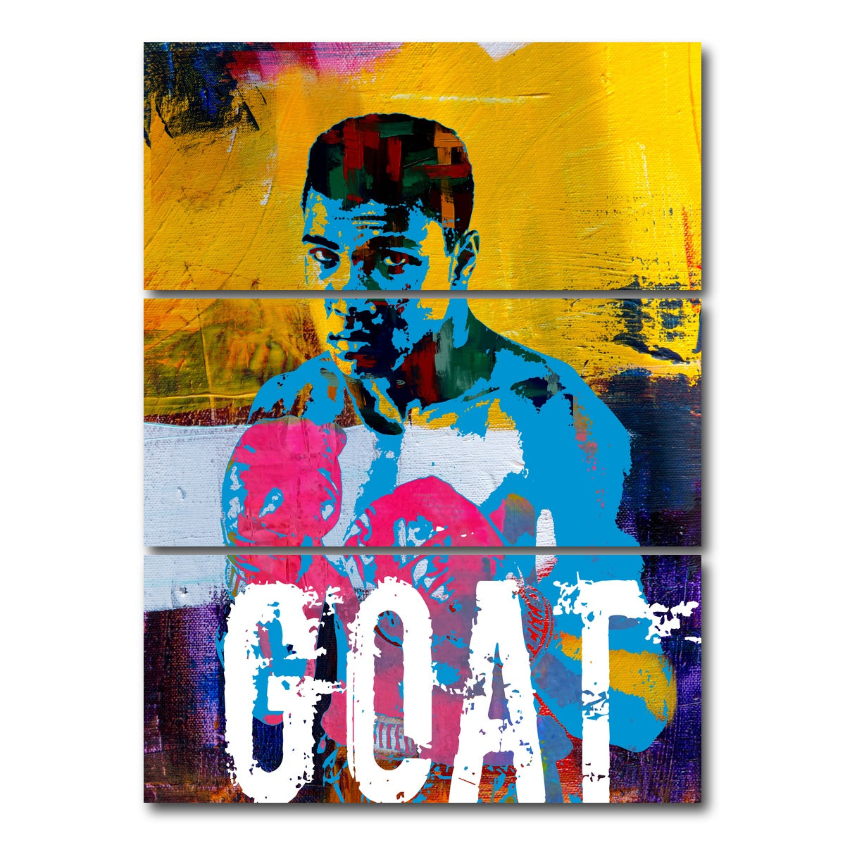 AUTO-MOCKUP WHITE | Goat Ali | 3 Piece | Gallery Wrap Canvas | group=8x18_stacked