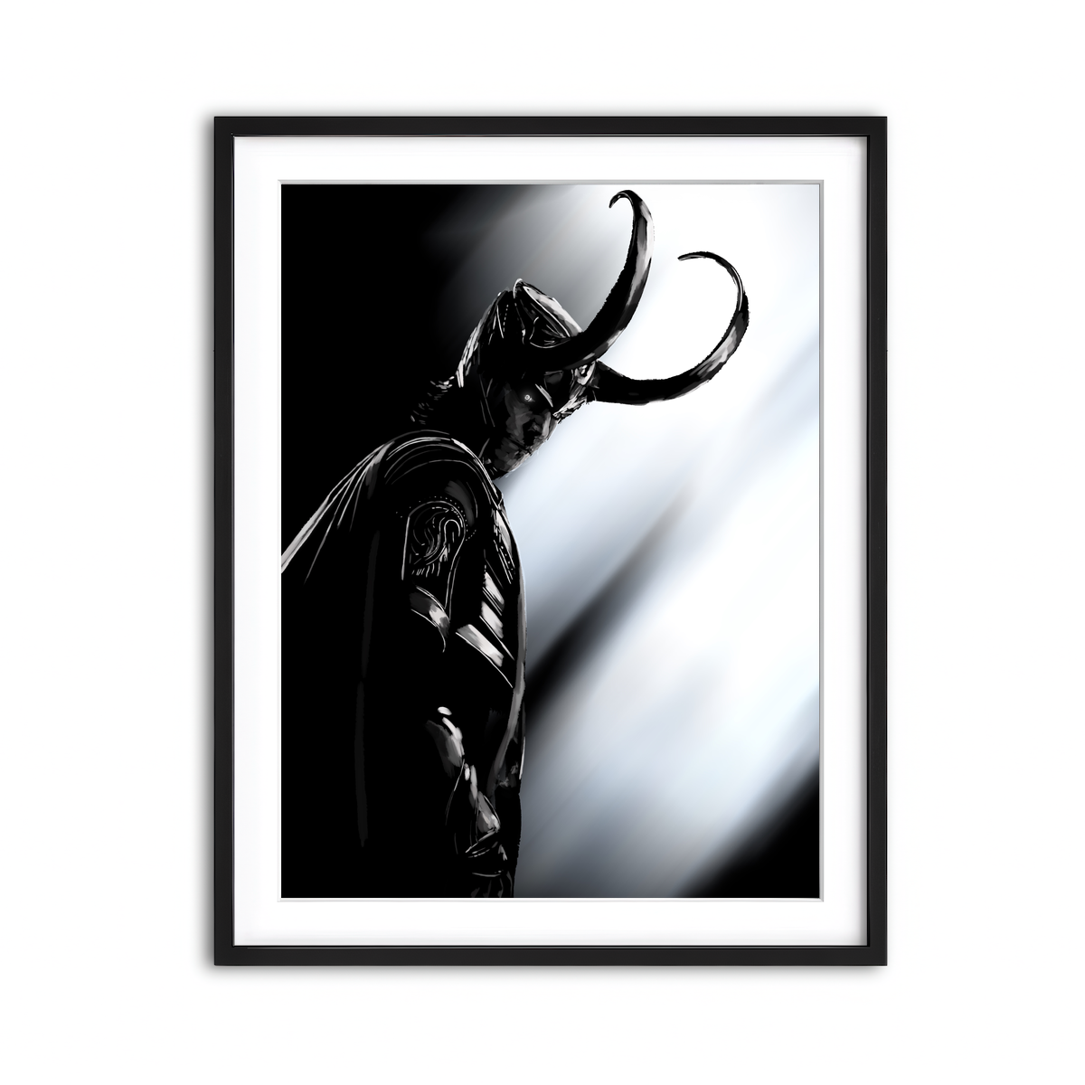 Framed Print 3x4 Black