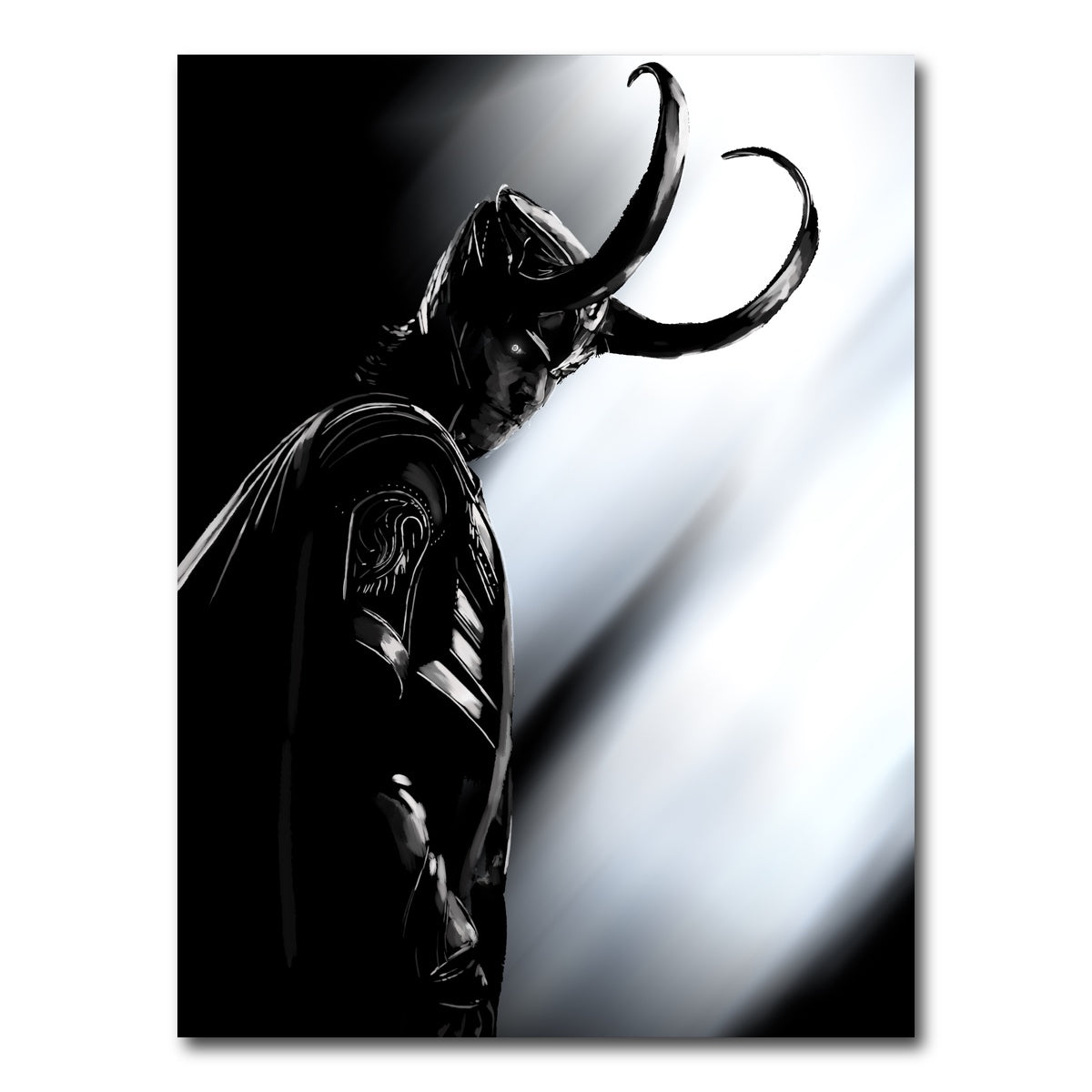AUTO-MOCKUP WHITE | God Of Mischief | 1 Piece | Gallery Wrap Canvas | group=3x4