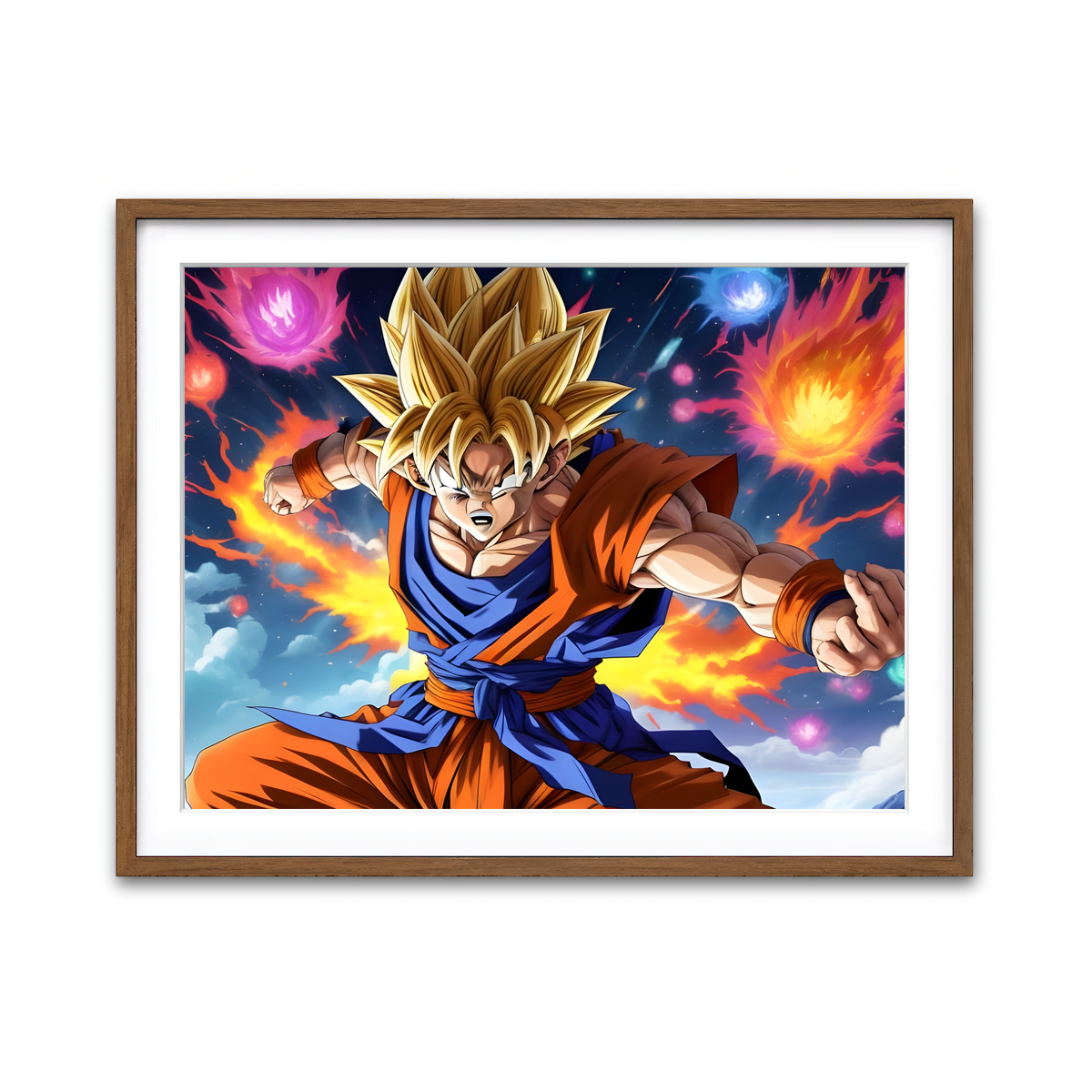 Framed Print 4x3 Walnut