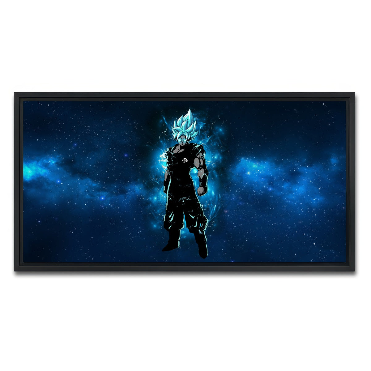 AUTO-MOCKUP WHITE | Goku | 1 Piece | Black Framed Canvas | group=2x1