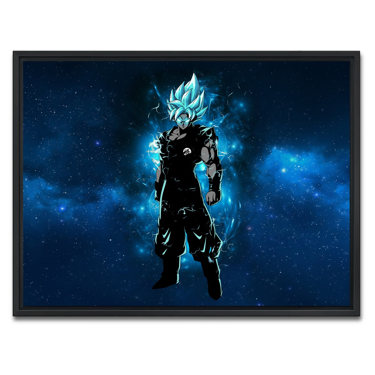 AUTO-MOCKUP WHITE | Goku | 1 Piece | Black Framed Canvas | group=4x3