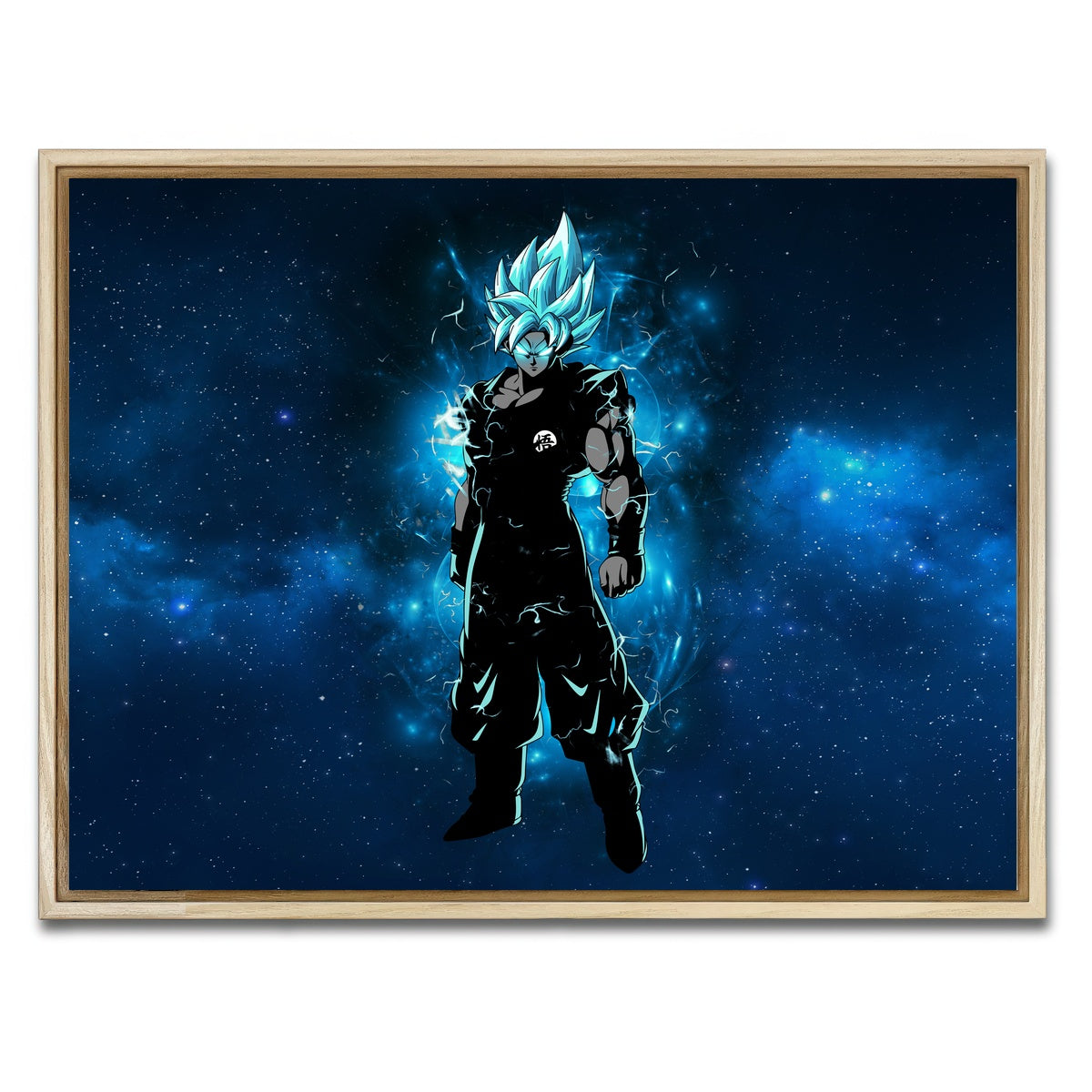 AUTO-MOCKUP WHITE | Goku | 1 Piece | Natural Framed Canvas | group=4x3