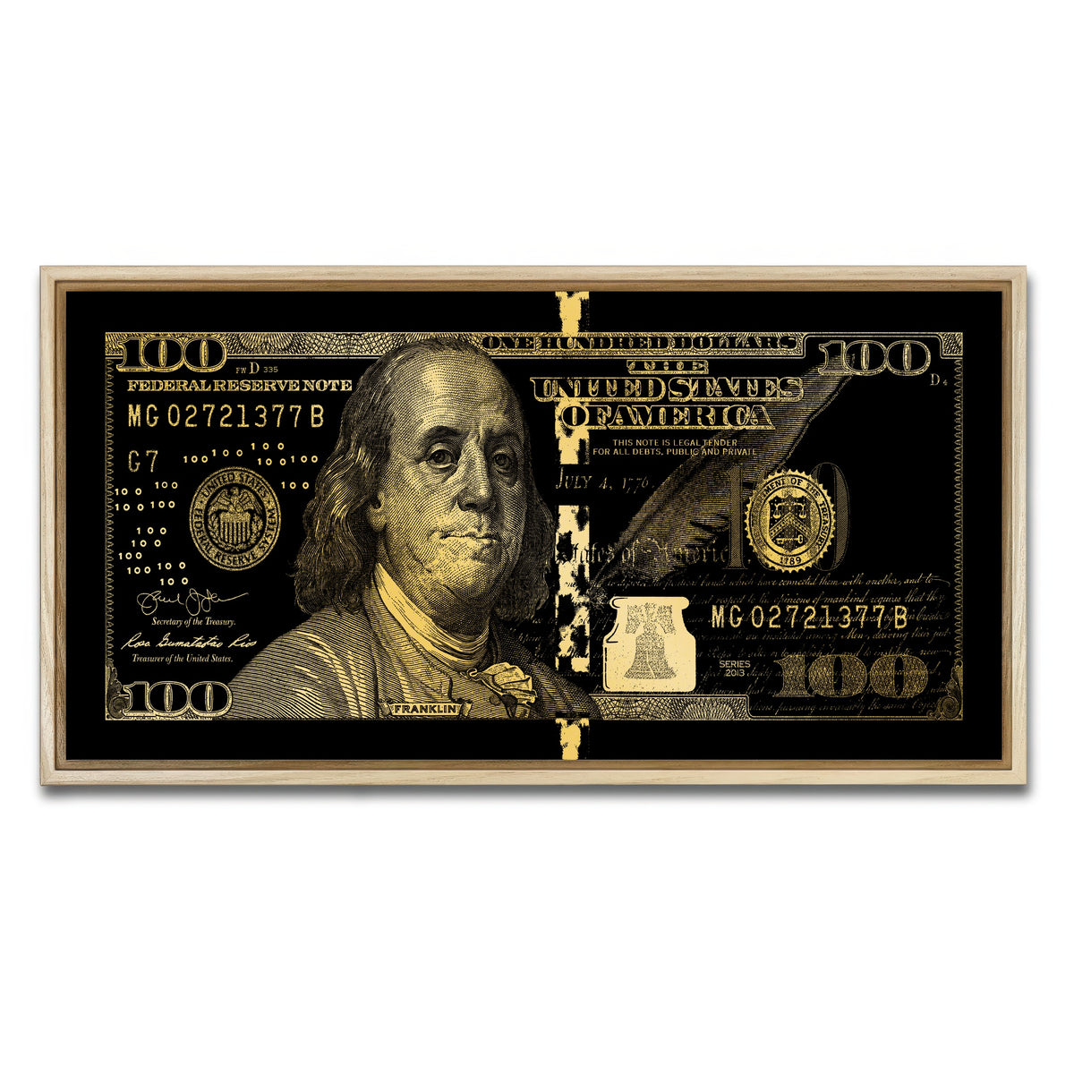 Gold Benny Wall Art