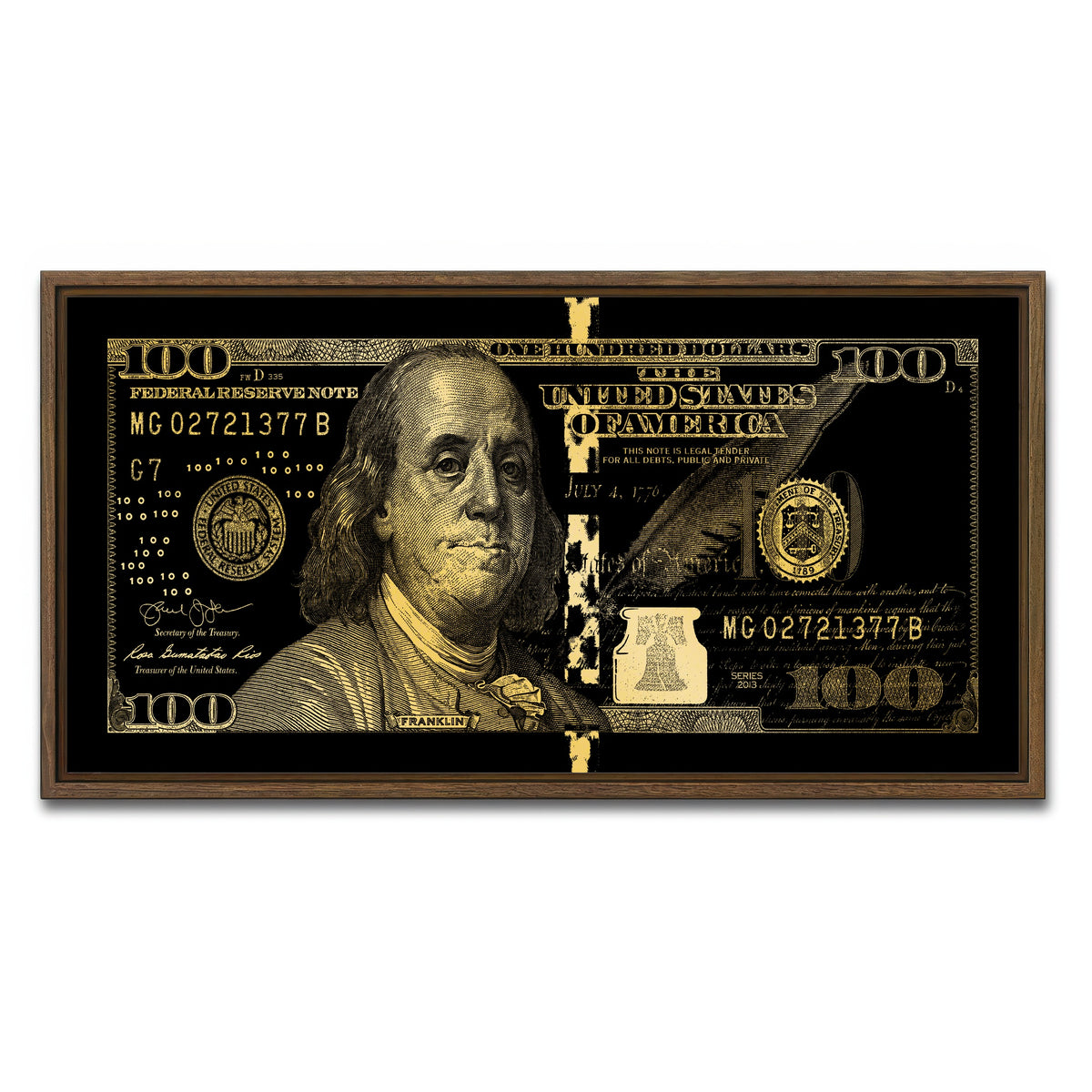 Gold Benny Wall Art