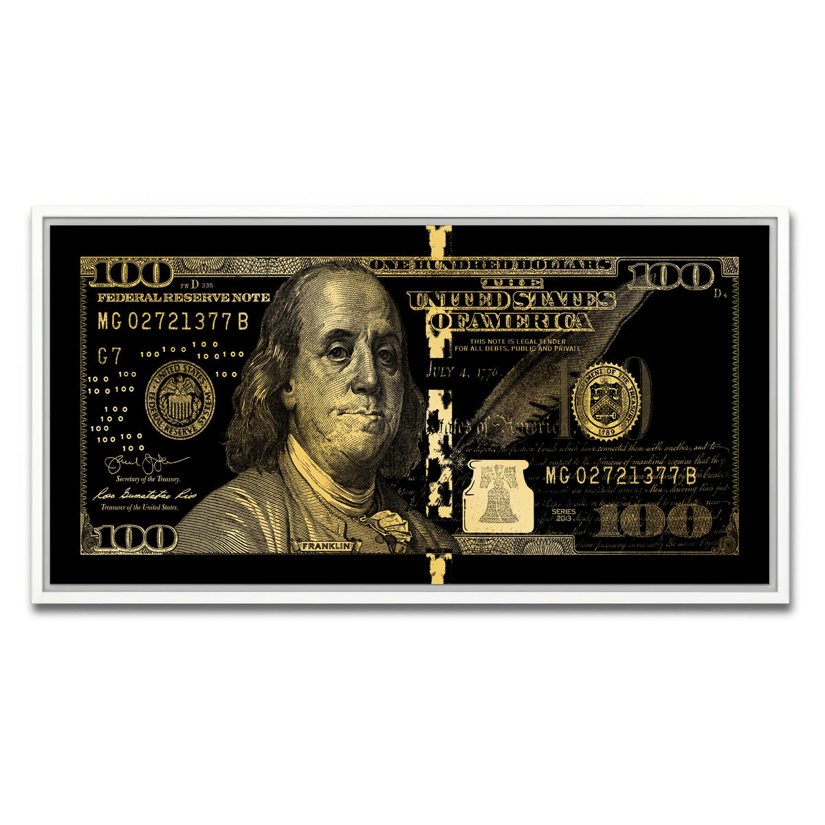 Gold Benny Wall Art