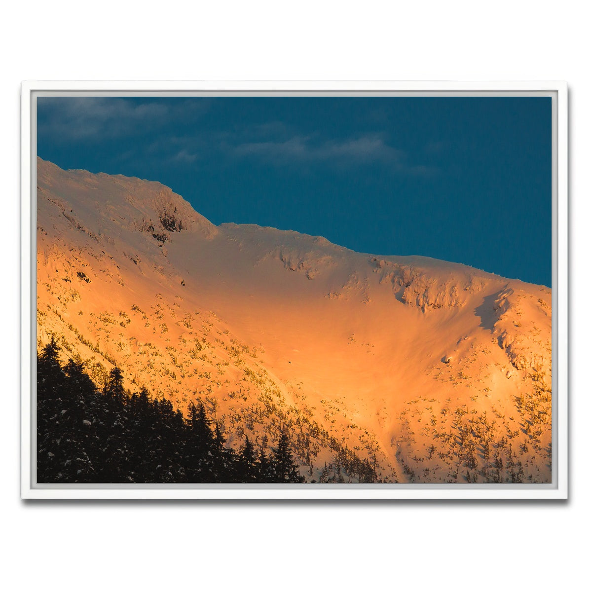 AUTO-MOCKUP WHITE | Gold Crest | 1 Piece | White Framed Canvas | group=4x3