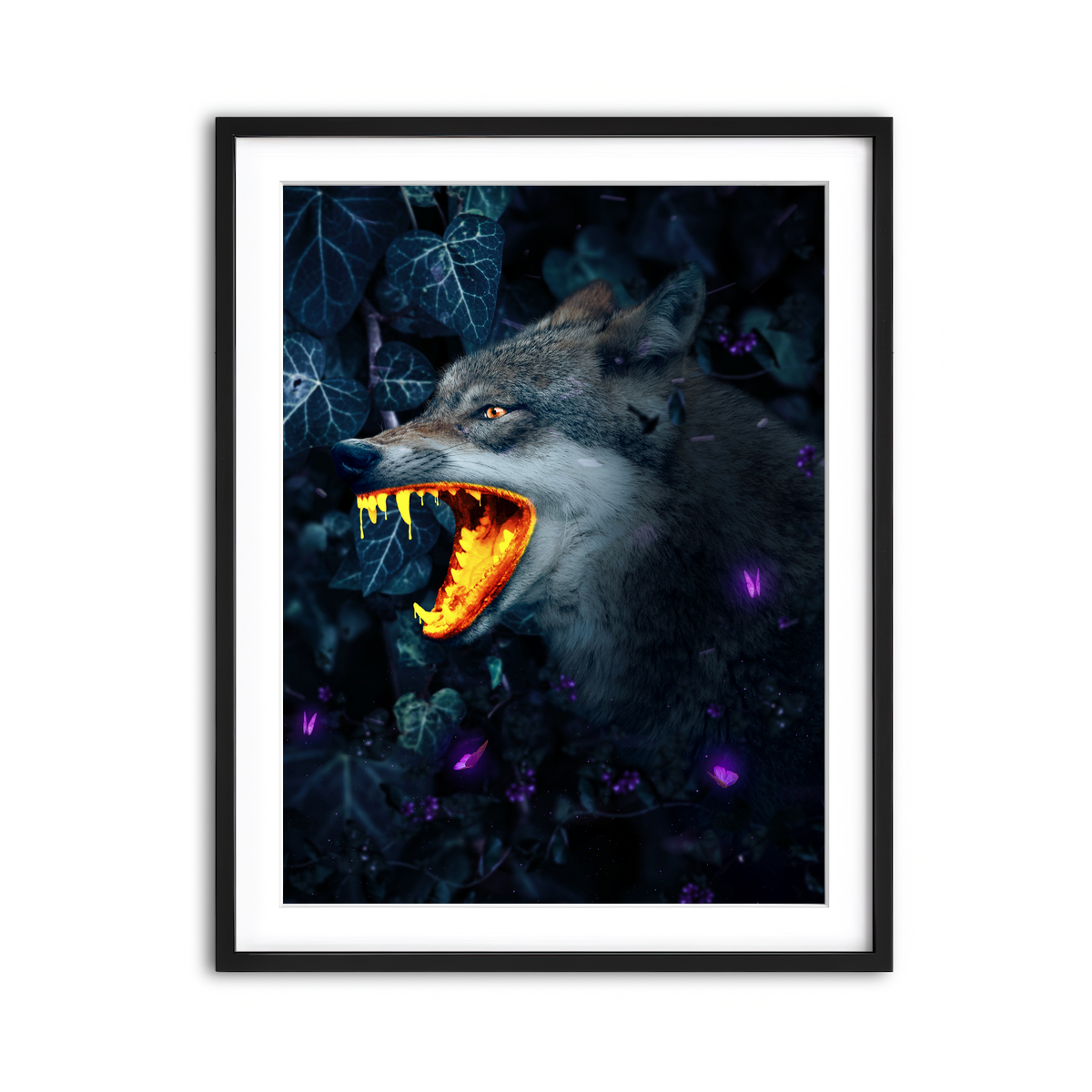Framed Print 3x4 Black