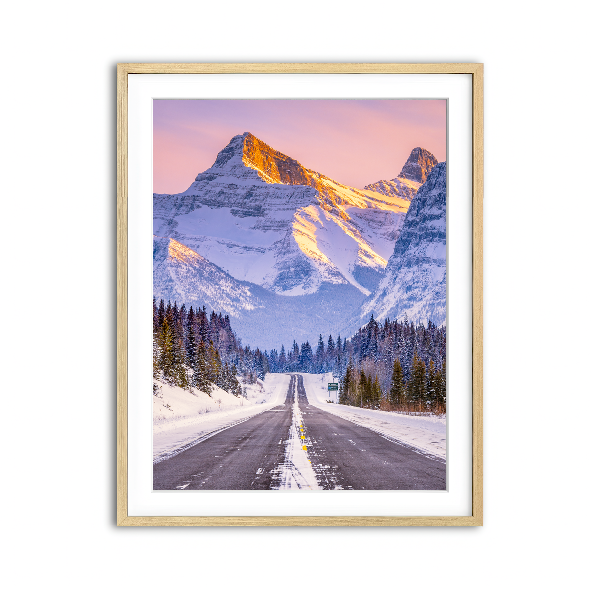 Framed Print 3x4 Natural
