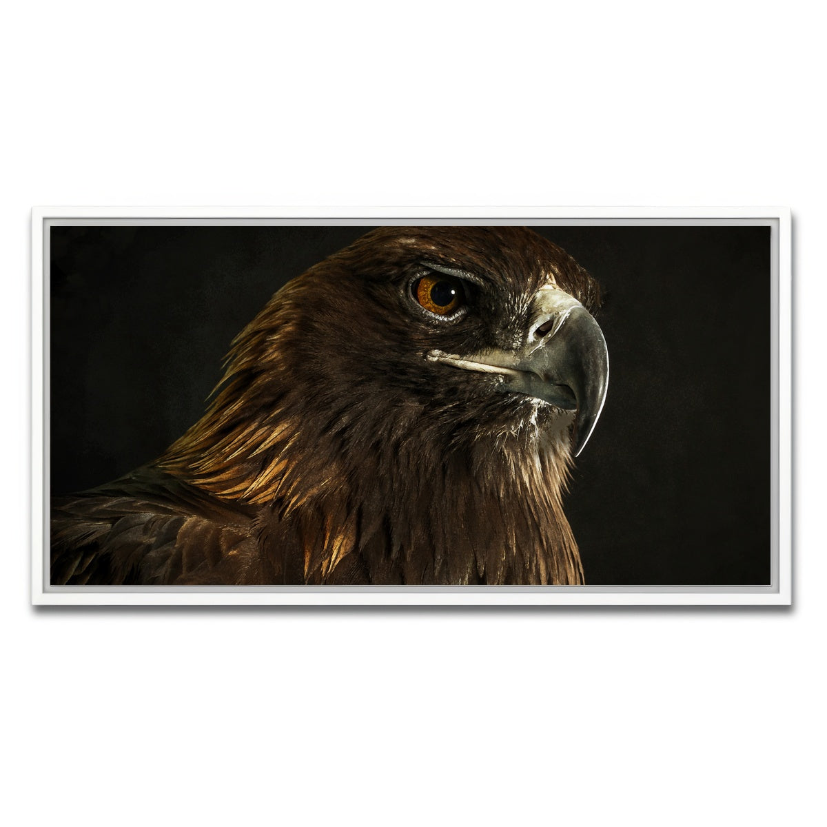 AUTO-MOCKUP WHITE | Golden Eagle | 1 Piece | White Framed Canvas | group=2x1