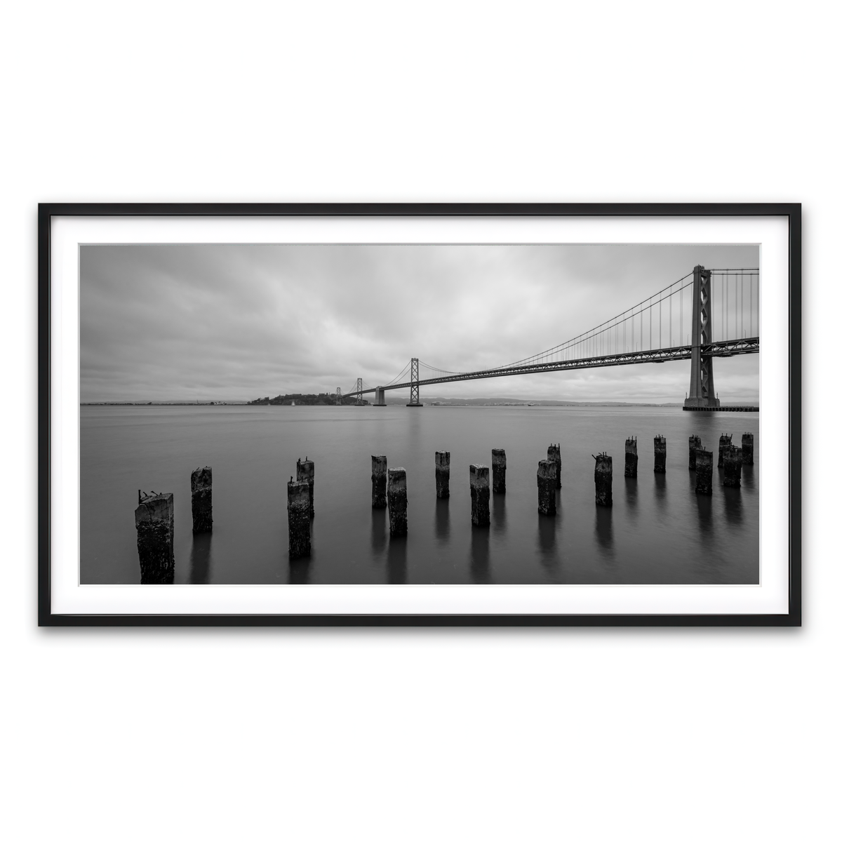 Framed Print 2x1 Black