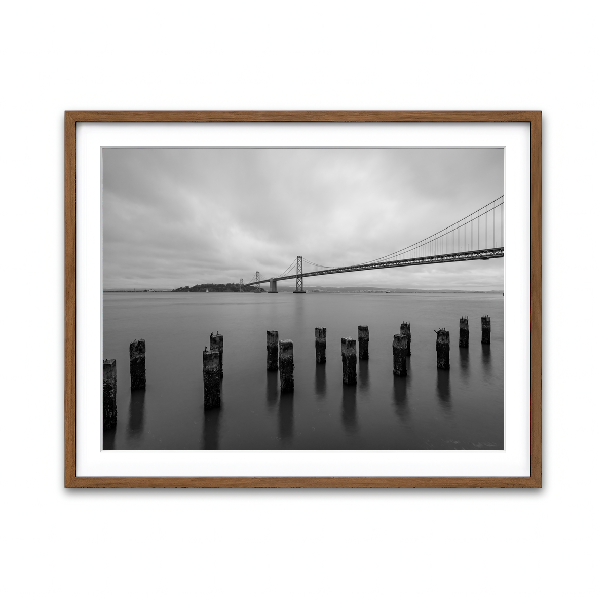 Framed Print 4x3 Walnut