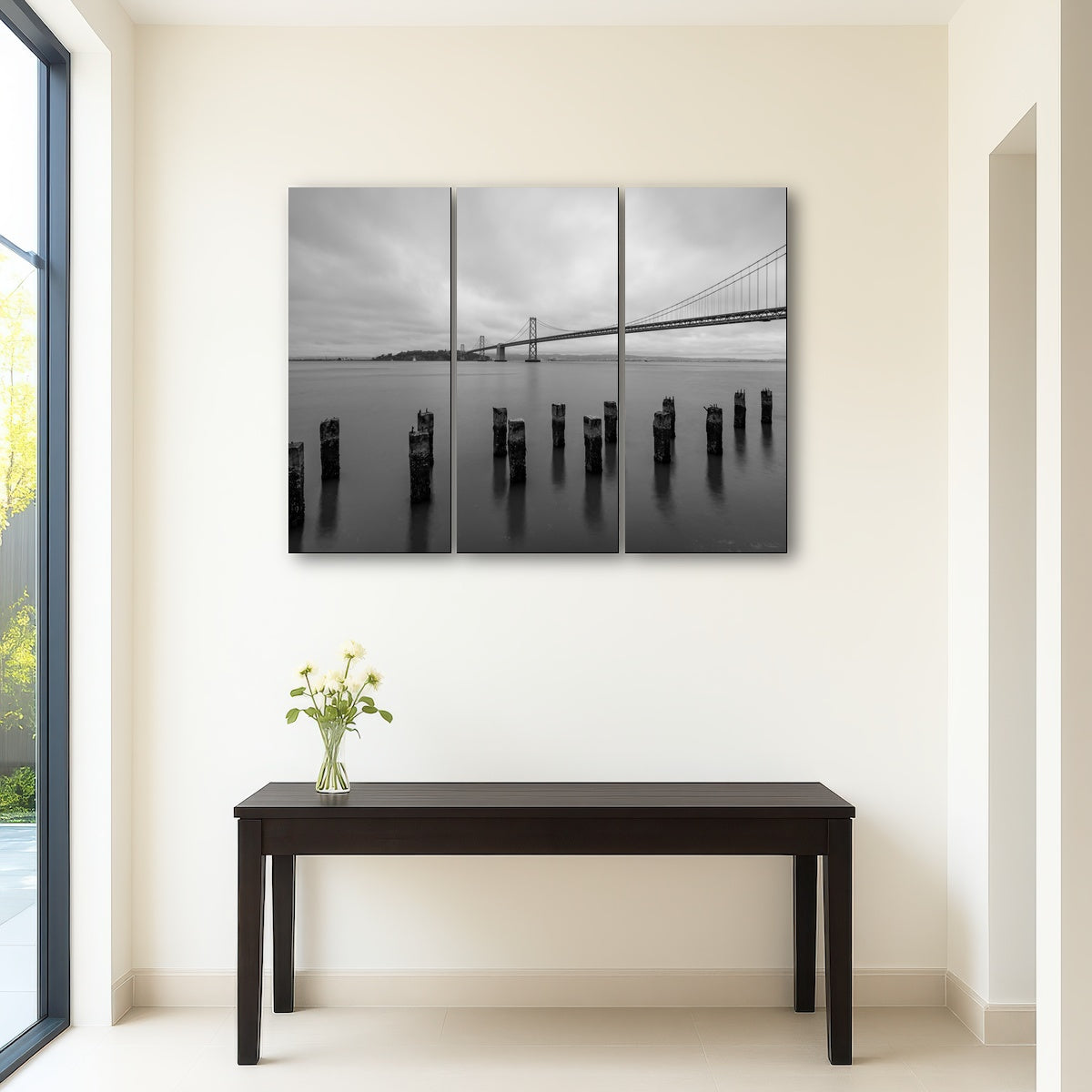 AUTO-MOCKUP ROOM | Golden Gate Black & White