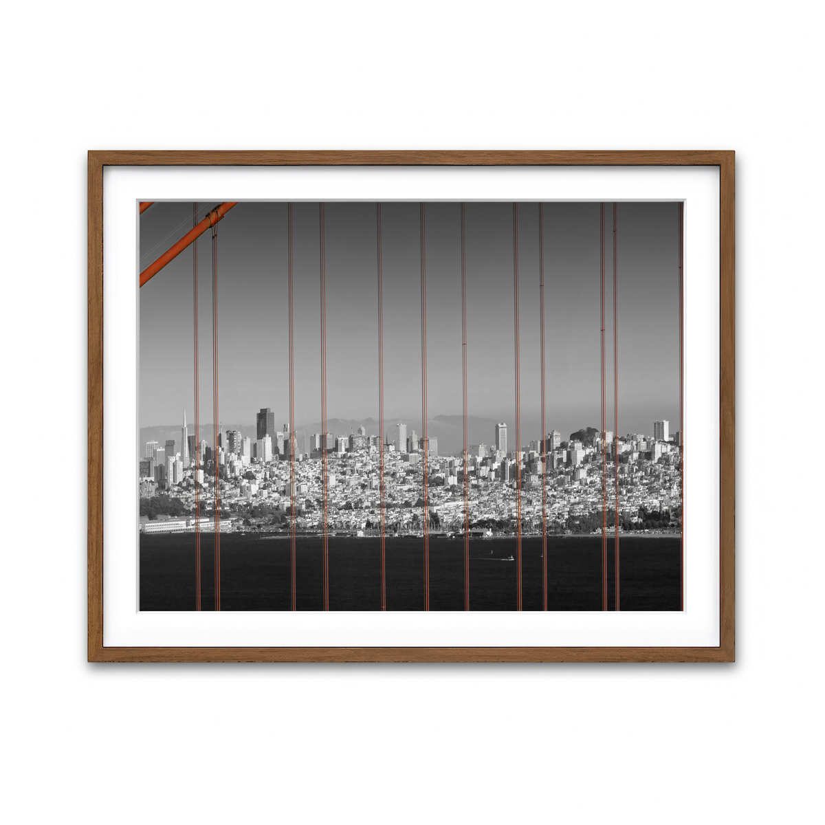 Framed Print 4x3 Walnut