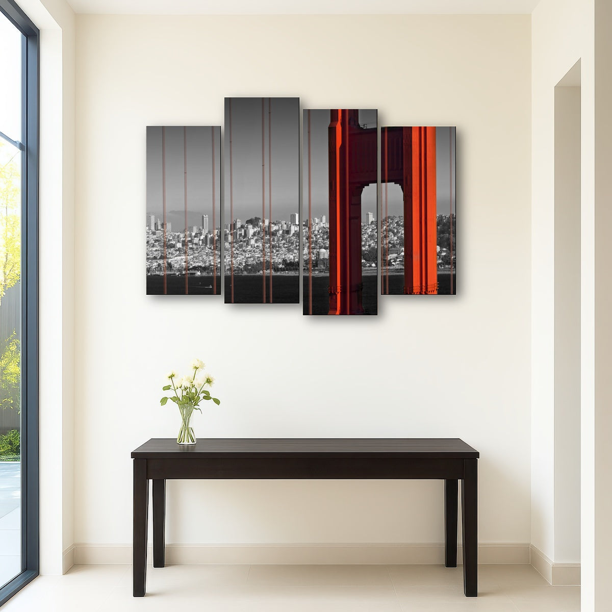 AUTO-MOCKUP ROOM | Golden Gate Bridge in Detail