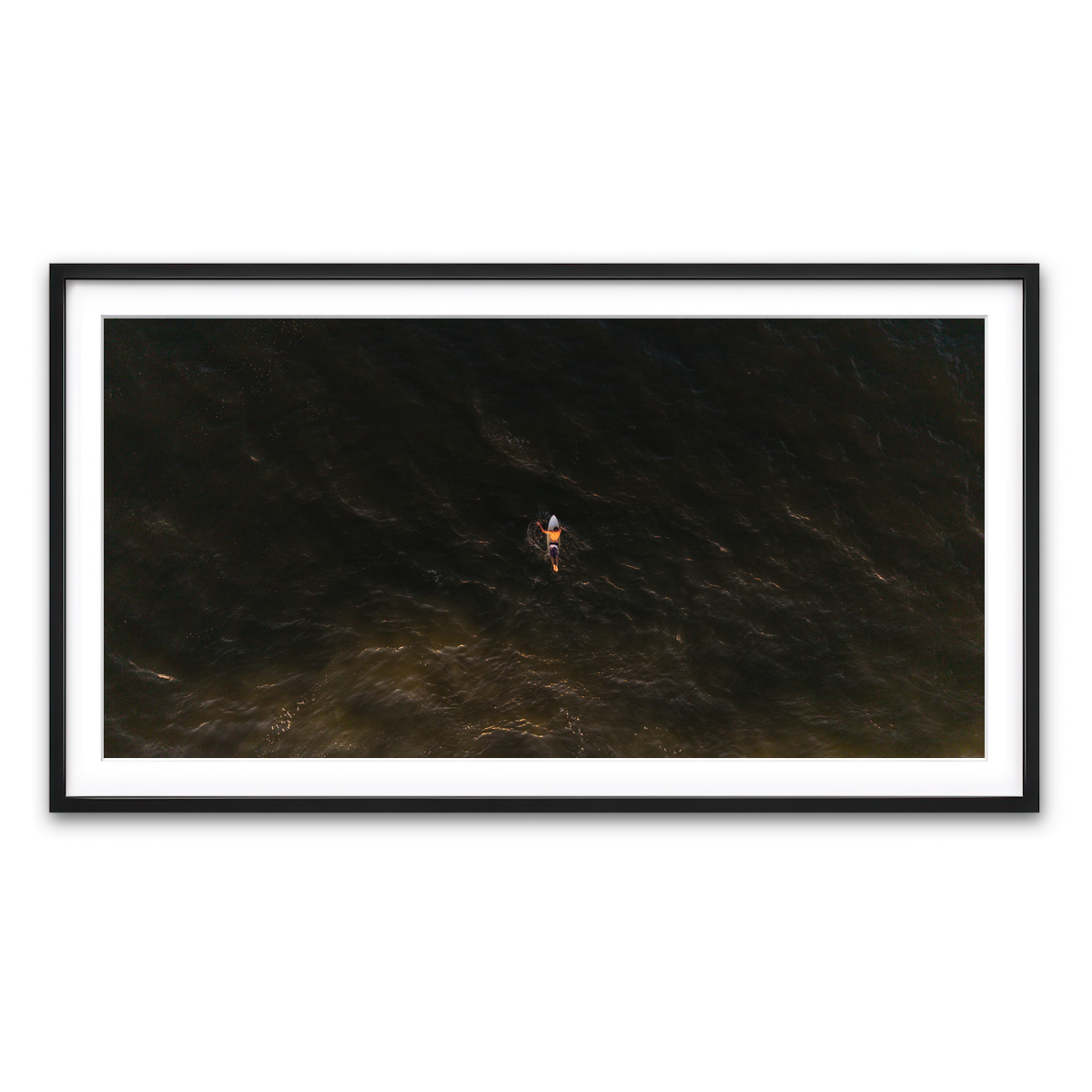 Framed Print 2x1 Black