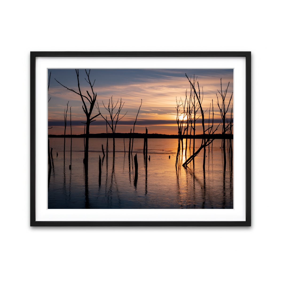 Framed Print 4x3 Black