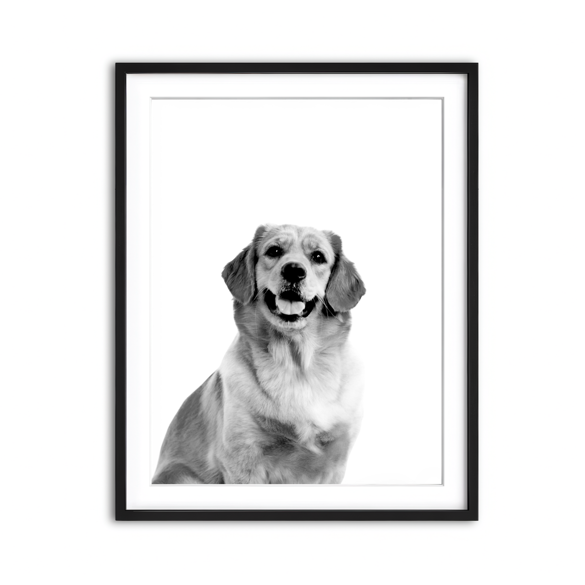 Framed Print 3x4 Black