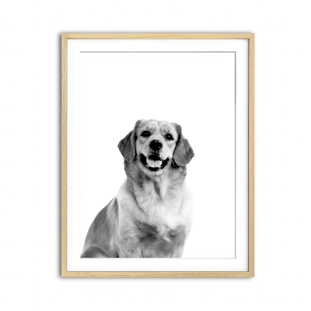 Framed Print 3x4 Natural