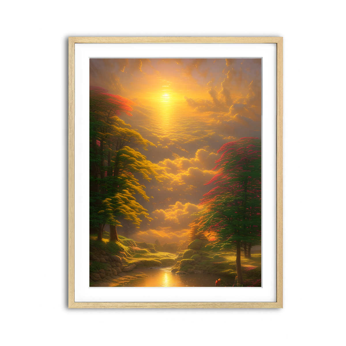 Framed Print 3x4 Natural