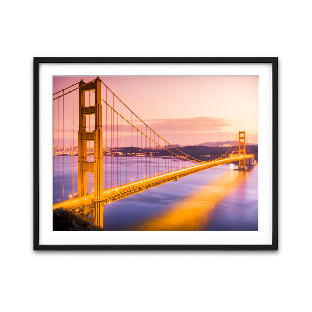Framed Print 4x3 Black