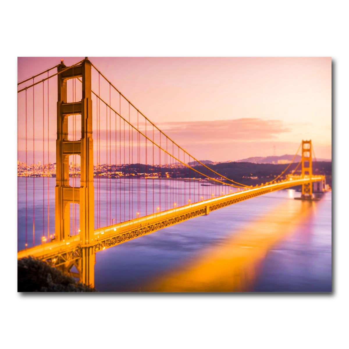 AUTO-MOCKUP WHITE | Golden gate golden | 1 Piece | Gallery Wrap Canvas | group=4x3