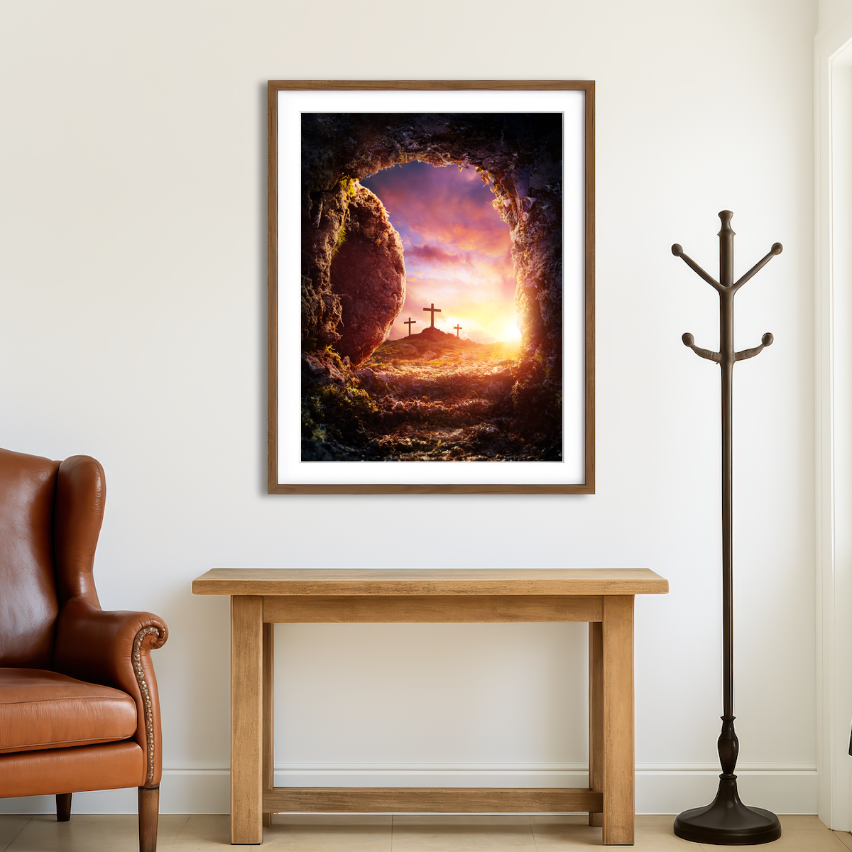 AUTO-MOCKUP ROOM | Golgotha Wall Art