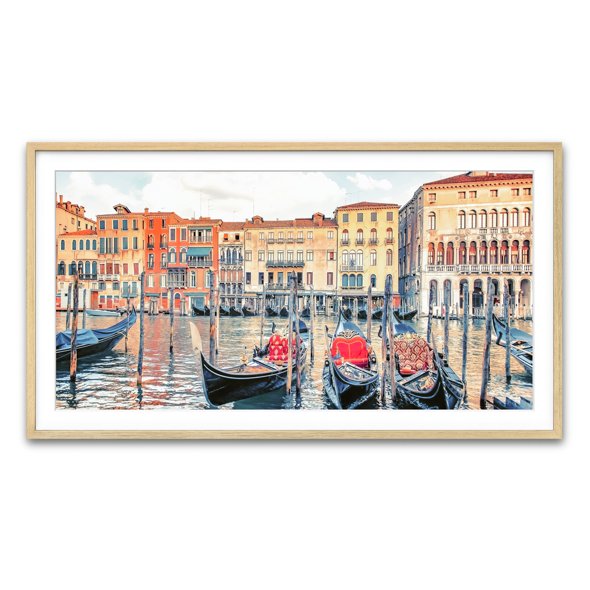 Framed Print 2x1 Natural