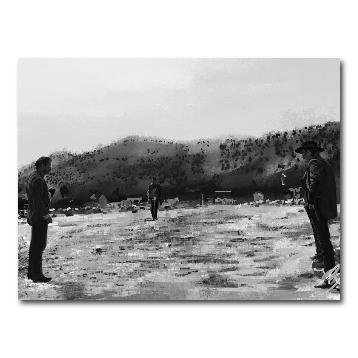 AUTO-MOCKUP WHITE | Good Bad Ugly | 1 Piece | Gallery Wrap Canvas | group=4x3