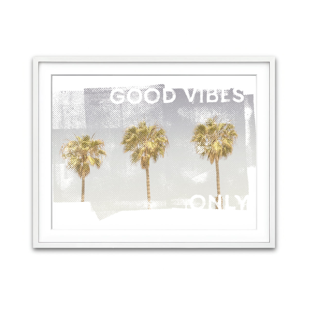 Framed Print 4x3 White